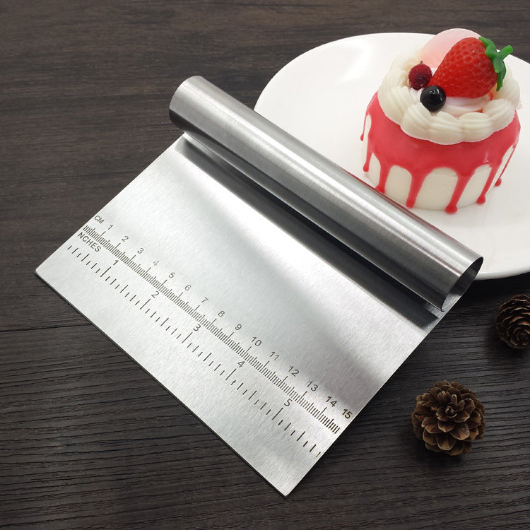 Stainless Steel Dough Cutter And Scraper For Kitchen