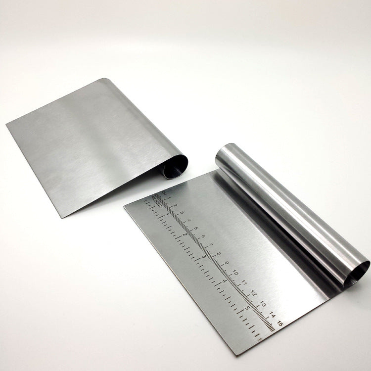 Stainless Steel Dough Cutter And Scraper For Kitchen